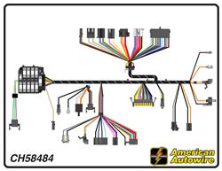 American Autowire Factory-Fit Wiring Harnesses for 1975 EL CAMINO, MALIBU, MONTE CARLO - CH58484