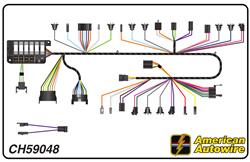 American Autowire Factory-Fit Wiring Harnesses for 1965 CHEVELLE, EL CAMINO - CH59048