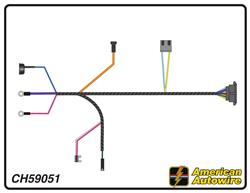 American Autowire Factory-Fit Wiring Harnesses for 1965-1966 CHEVELLE, EL CAMINO - CH59051