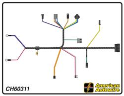 American Autowire Factory-Fit Wiring Harnesses for 1966 CHEVELLE, EL CAMINO - CH60311
