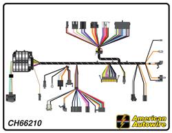 American Autowire Factory-Fit Wiring Harnesses for 1976 EL CAMINO, MALIBU, MONTE CARLO - CH66210