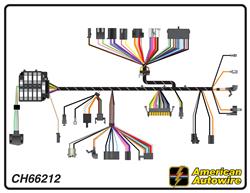 American Autowire Factory-Fit Wiring Harnesses for 1976 EL CAMINO, MALIBU, MONTE CARLO - CH66212
