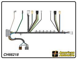 American Autowire Factory-Fit Wiring Harnesses for 1976 EL CAMINO, MALIBU - CH66218