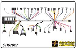 American Autowire Wiring Harness Add-On Kits for 1966 CHEVELLE, EL CAMINO - CH67027