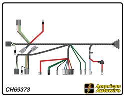 American Autowire Factory-Fit Wiring Harnesses for 1966 CHEVELLE, EL CAMINO - CH69373