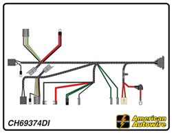 American Autowire Factory-Fit Wiring Harnesses for 1966 CHEVELLE, EL CAMINO - CH69374DI