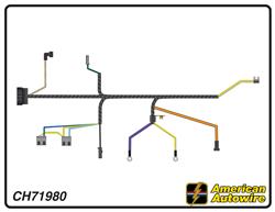 American Autowire Factory-Fit Wiring Harnesses for 1967 CHEVELLE, EL CAMINO - CH71980