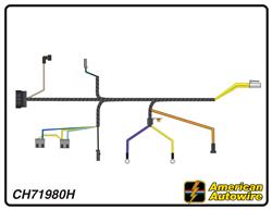 American Autowire Factory-Fit Wiring Harnesses for 1967 CHEVELLE, EL CAMINO - CH71980H