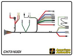 American Autowire Factory-Fit Wiring Harnesses for 1967 CHEVELLE, EL CAMINO - CH73163DI
