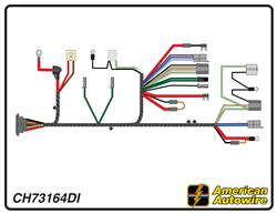 American Autowire Factory-Fit Wiring Harnesses for 1967 CHEVELLE, EL CAMINO - CH73164DI