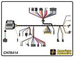 American Autowire Factory-Fit Wiring Harnesses for 1977 EL CAMINO, MALIBU, MONTE CARLO - CH76414