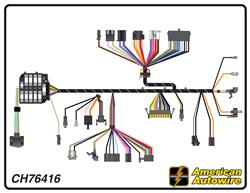 American Autowire Factory-Fit Wiring Harnesses for 1977 EL CAMINO, MALIBU, MONTE CARLO - CH76416