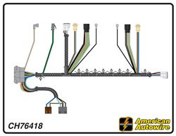 American Autowire Factory-Fit Wiring Harnesses for 1977 EL CAMINO, MALIBU, MONTE CARLO - CH76418