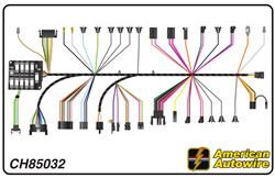 American Autowire Wiring Harness Add-On Kits for 1968 CHEVELLE, EL CAMINO - CH85032