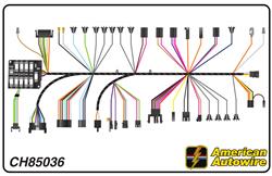 American Autowire Factory-Fit Wiring Harnesses for 1968 CHEVELLE, EL CAMINO - CH85036