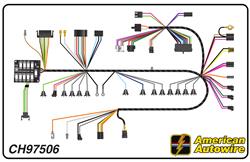 American Autowire Factory-Fit Wiring Harnesses for 1969 CHEVELLE, EL CAMINO - CH97506