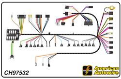 American Autowire Factory-Fit Wiring Harnesses for 1969 CHEVELLE, EL CAMINO - CH97532