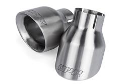 APR  Round, Brushed 2.50 Inch Exhaust Tip TPK0002