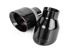 APR  Round, Black 2.50 Inch Exhaust Tip TPK0003