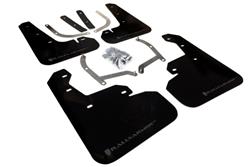 Rally Armor UR Mud Flaps for 2017-2023 IMPREZA, WRX, 2017-2021 WRX STI - MF45-UR-BLK/GRY