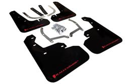 Rally Armor UR Mud Flaps for 2017-2023 IMPREZA - MF45-UR-BLK/RD