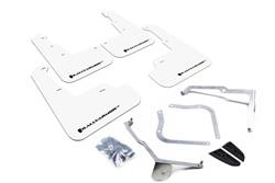 Rally Armor UR Mud Flaps for 2015-2021 WRX, WRX STI - MF32-UR-WH/BLK