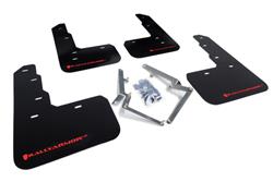 Rally Armor UR Mud Flaps for 2017-2021 CIVIC - MF47-UR-BLK/RD