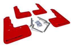 Rally Armor UR Mud Flaps for 2017-2021 CIVIC - MF47-UR-RD/BLK