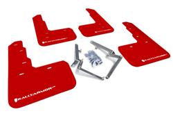 Rally Armor UR Mud Flaps for 2017-2021 CIVIC - MF47-UR-RD/WH