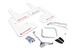 Rally Armor UR Mud Flaps for 2015-2021 WRX, WRX STI - MF32-UR-WH/RD