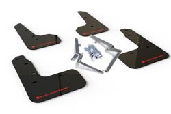 Rally Armor UR Mud Flaps for 2017-2021 CIVIC - MF51-UR-BLK/RD