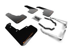 Rally Armor Lift/AT UR Mud Flaps for 2018-2023 CROSSTREK, 2018-2022 XV - MF46-LTUR-BLK/OR