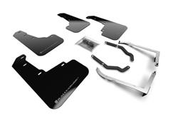 Rally Armor Lift/AT UR Mud Flaps for 2018-2023 CROSSTREK - MF46-LTUR-BLK/SIL