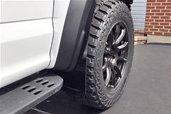 Rally Armor UR Mud Flaps for 2017-2020 F-150 - MF53-UR-BLK/DGRY