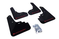 Rally Armor UR Mud Flaps for 2005-2009 LEGACY, OUTBACK - MF4-UR-BLK/RD