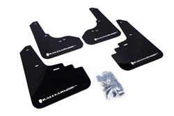 Rally Armor UR Mud Flaps for 2005-2009 LEGACY, OUTBACK - MF4-UR-BLK/WH