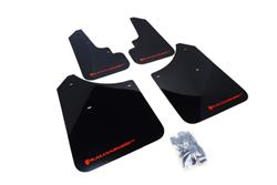 Rally Armor UR Mud Flaps for 2003-2008 FORESTER - MF5-UR-BLK/RD