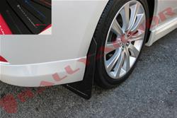 Rally Armor UR Mud Flaps for 2008-2011 IMPREZA - MF6-UR-BLK/SIL
