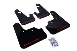 Rally Armor UR Mud Flaps for 2007-2017 LANCER - MF8-UR-BLK/RD