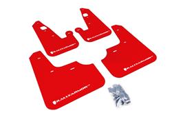 Rally Armor UR Mud Flaps for 2007-2017 LANCER - MF8-UR-RD/WH