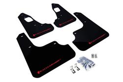 Rally Armor UR Mud Flaps for 2008-2017 LANCER - MF10-UR-BLK/RD
