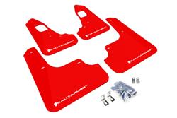 Rally Armor UR Mud Flaps for 2008-2017 LANCER - MF10-UR-RD/WH