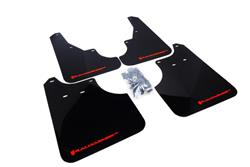 Rally Armor UR Mud Flaps for 2009-2013 FORESTER - MF11-UR-BLK/RD