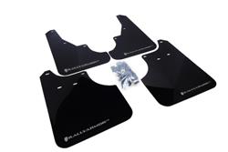 Rally Armor UR Mud Flaps for 2009-2013 FORESTER - MF11-UR-BLK/SIL
