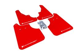 Rally Armor UR Mud Flaps for 2009-2013 FORESTER - MF11-UR-RD/WH