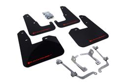 Rally Armor UR Mud Flaps for 2008-2014 IMPREZA - MF15-UR-BLK/RD
