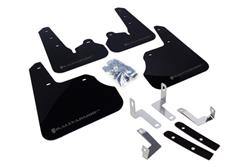 Rally Armor UR Mud Flaps for 2015-2016 WRX STI, WRX, 2012-2016 IMPREZA - MF22-UR-BLK/GRY
