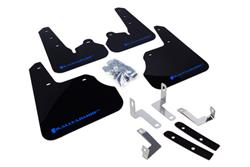 Rally Armor UR Mud Flaps for 2015-2016 WRX STI, WRX, 2012-2016 IMPREZA - MF22-UR-BLK/BL
