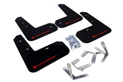 Rally Armor UR Mud Flaps for 2013-2019 BRZ, 2013-2016 FR-S - MF23-UR-BLK/RD