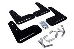 Rally Armor UR Mud Flaps for 2013-2019 BRZ, 2013-2016 FR-S - MF23-UR-BLK/WH